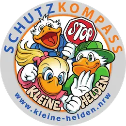 KLEINE HELDEN im SCHUTZKOMPASS – Logo